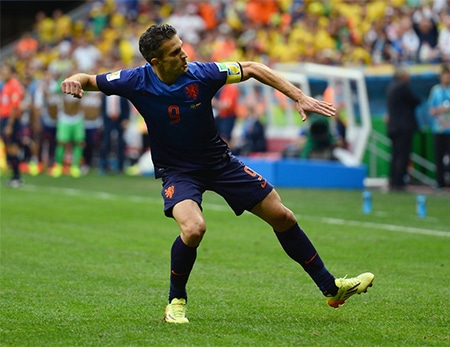 Niềm hạnh phúc cho lần thứ 4 ghi bàn tại World Cup 2014