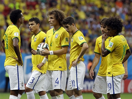 Nỗi buồn của các tuyển thủ Brazil