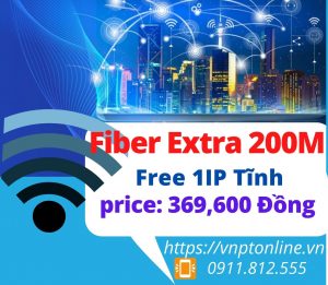 Fiber Extra 200Mbps