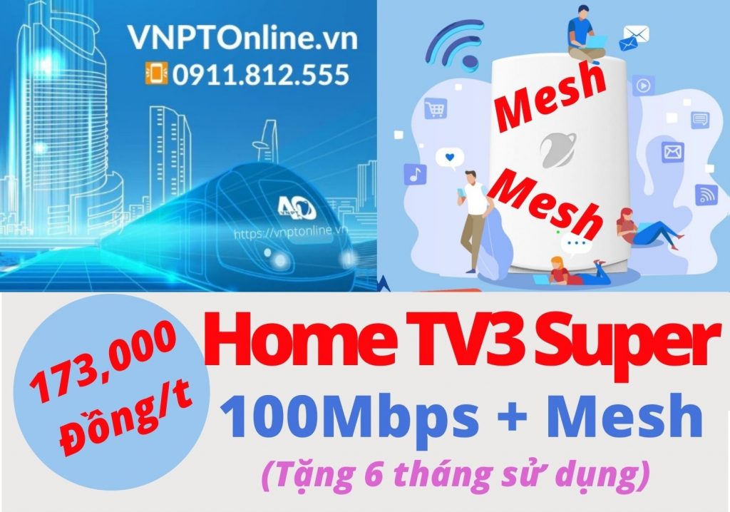 Home TV3 Super WiFi Mesh